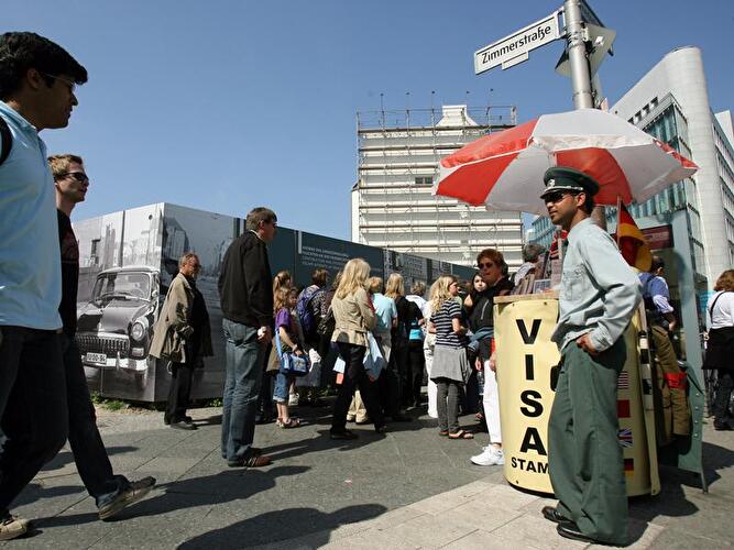 Checkpoint Charlie in Berlin