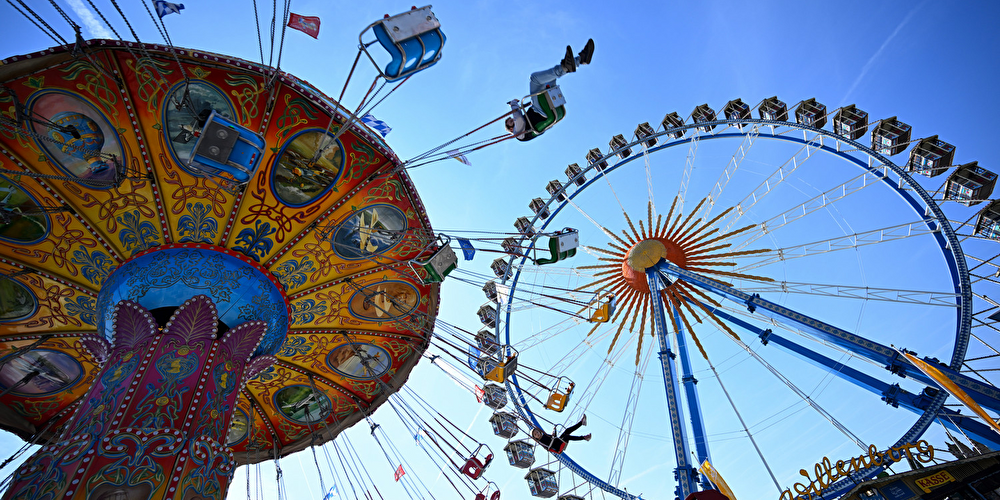 Kettenkarussell und Riesenrad