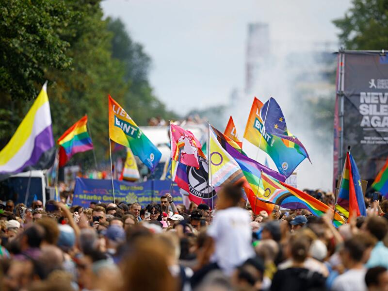Die große Parade und Demonstration zum CSD 2025