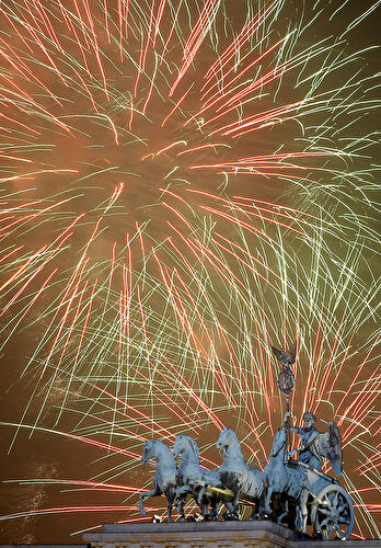 Silvester am Brandenburger Tor