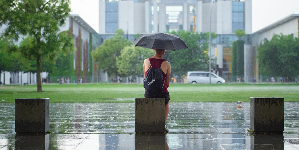 Regnerisches Wetter in Berlin (1)