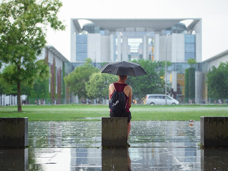 Regnerisches Wetter in Berlin (1)