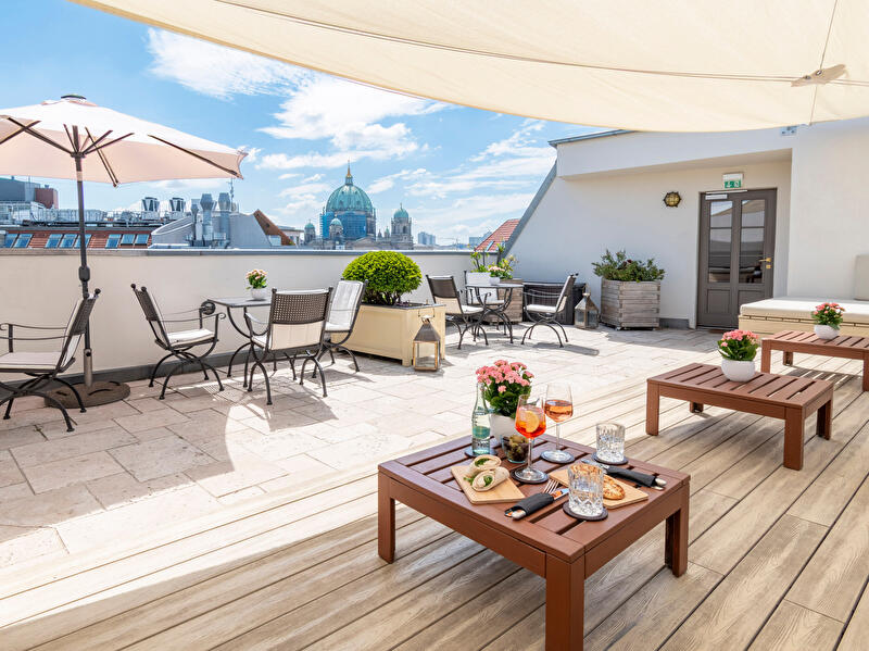 Rooftop Bar im Monbijou Hotel