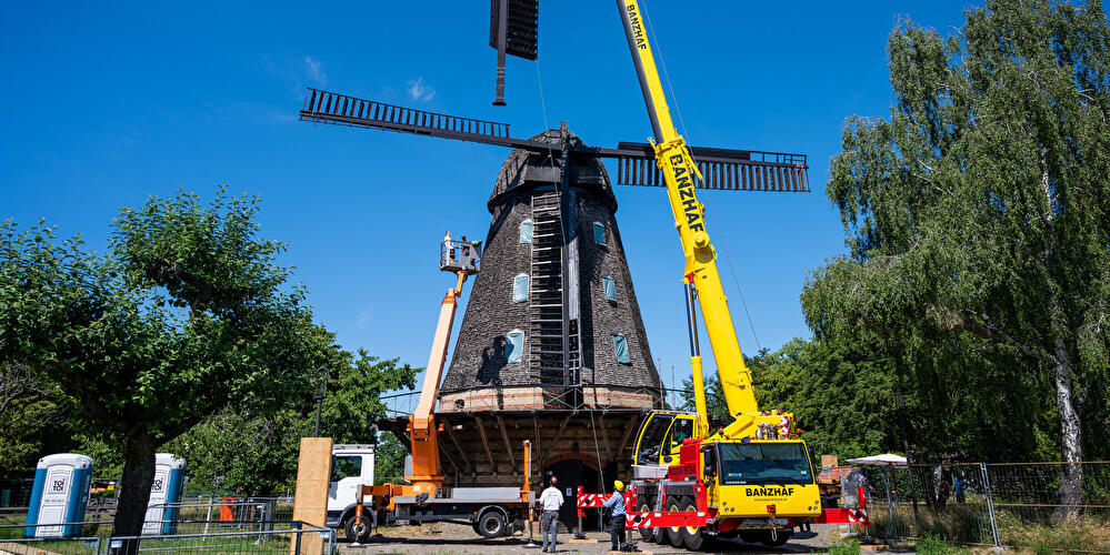 Renovation Work on Britzer Mill