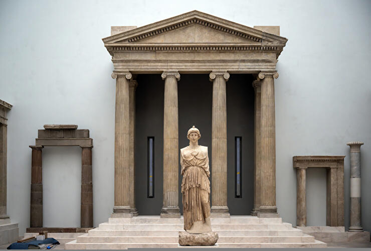 A Tour of the Construction Site at the Pergamon Museum in Berlin