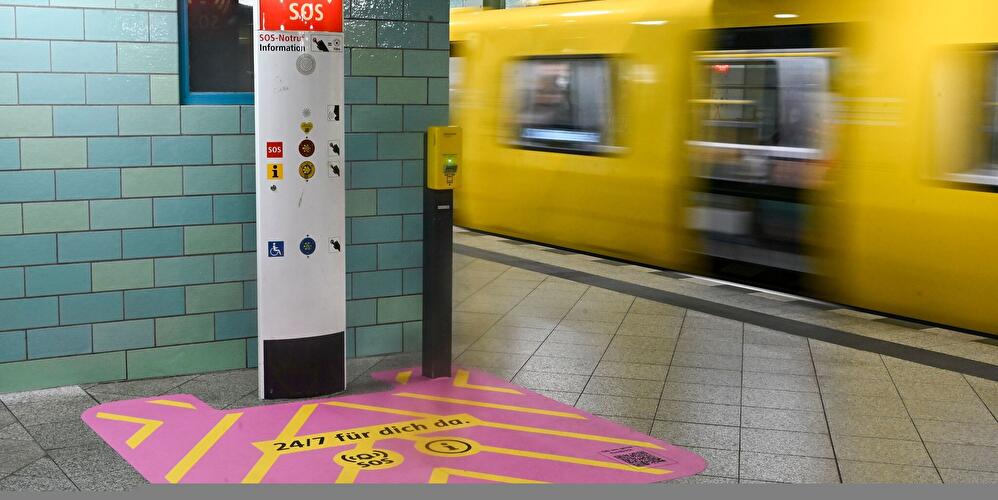 Start der "Pink*Zone" der BVG
