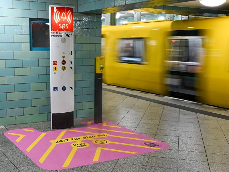 Start der "Pink*Zone" der BVG