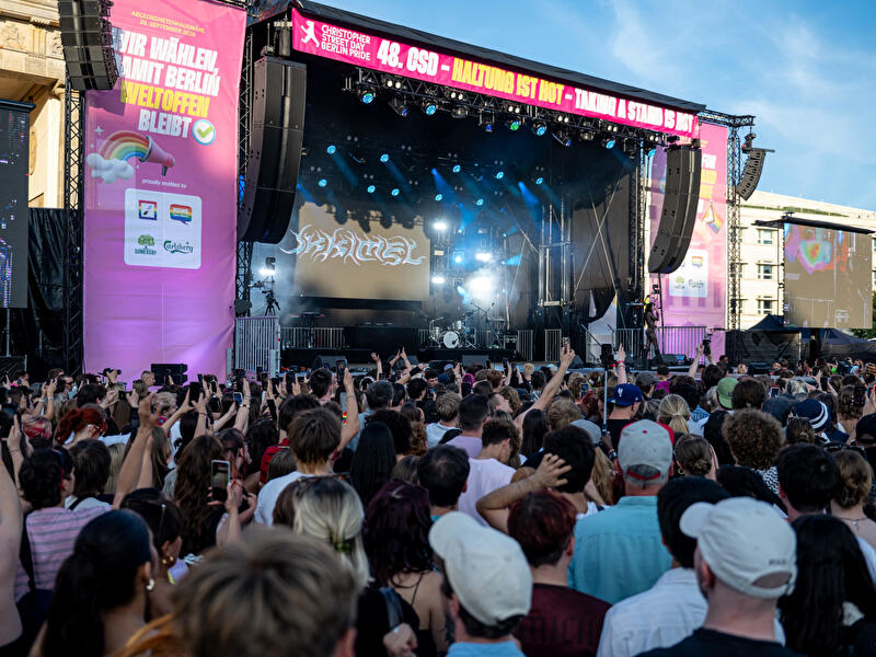 Pride Village beim CSD Berlin
