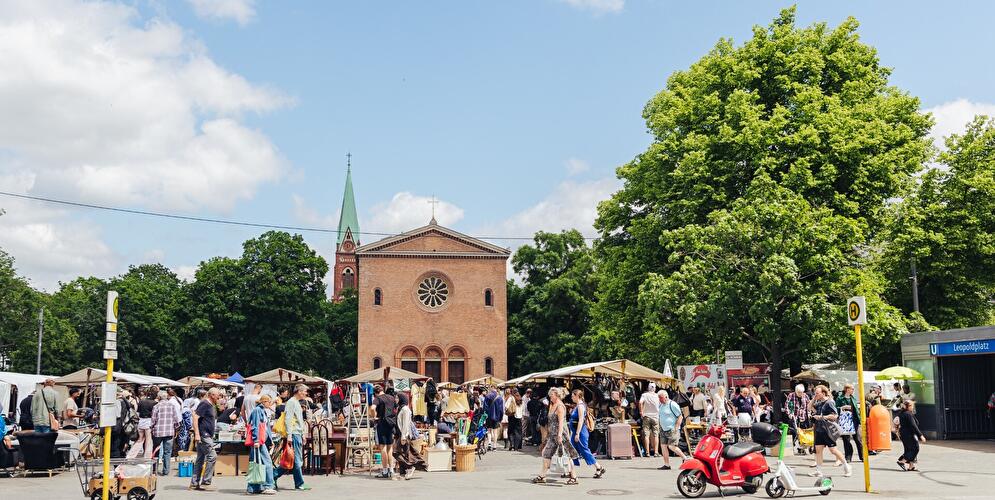 Leo Flohmarkt am Leopoldplatz