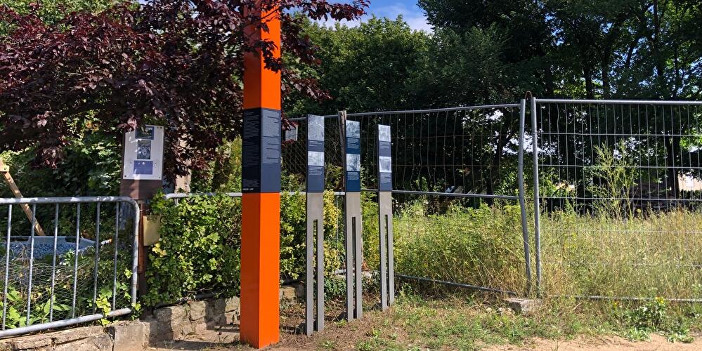 Erinnerungsstele Fluchtunnel Ottostraße