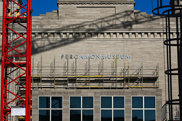 Construction Work at the Pergamon Museum