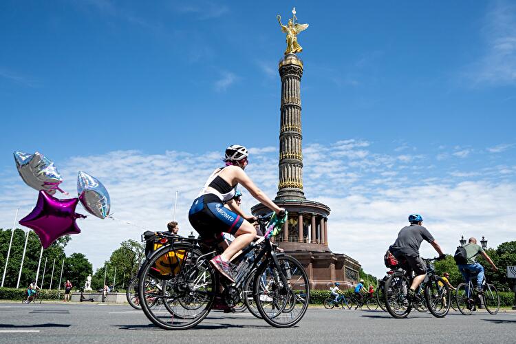 Fahrradsternfahrt des ADFC