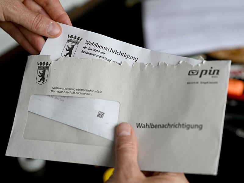Wahlbenachrichtigung in Berlin