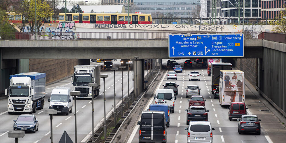Autobahn in Berlin