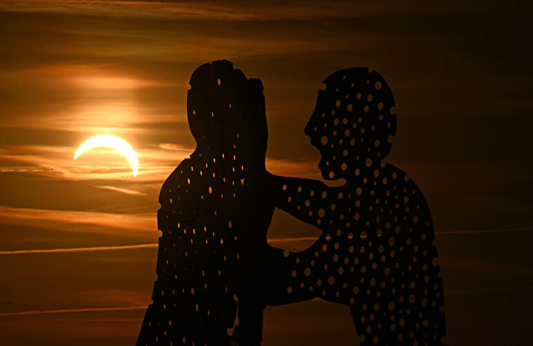 Partielle Sonnenfinsternis 2026