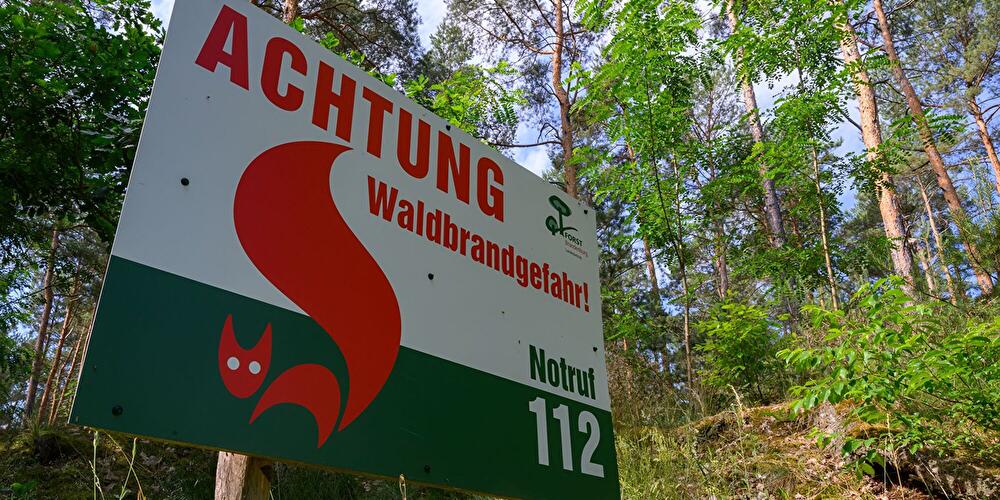 Risk of Wildfires in Brandenburg