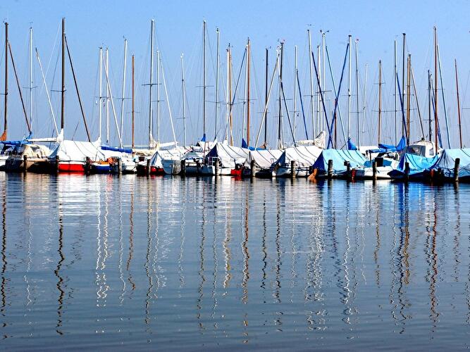 Segelboote auf Scharmützelsee