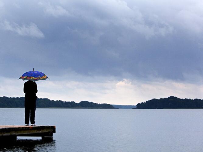 Regenwetter in Brandenburg