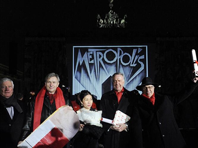 Stummfilmklassiker "Metropolis" wird am Brandenburger Tor gezeigt