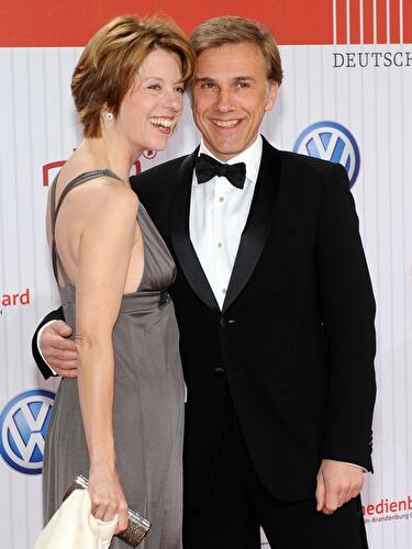 Christoph Waltz und seine Partnerin Judith Holste