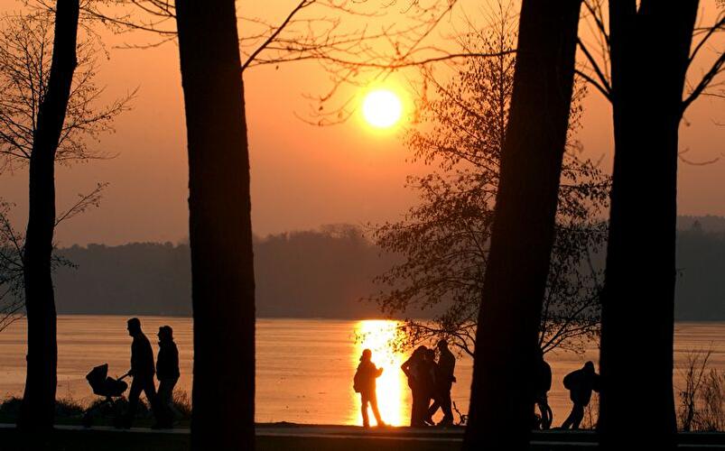 Abendspaziergang am Scharmützelsee