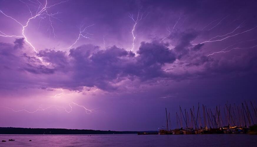 Gewitter über dem Scharmützelsee