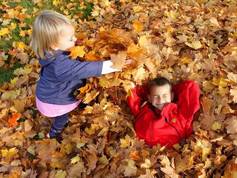 Herbstausflug mit Kindern