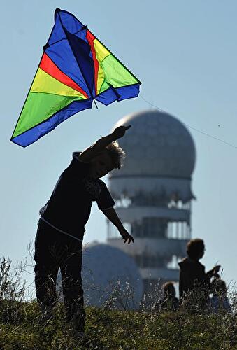 Drachen überm Teufelsberg