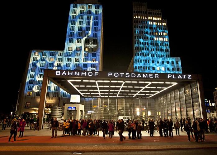 Festival of Lights am Potsdamer Platz