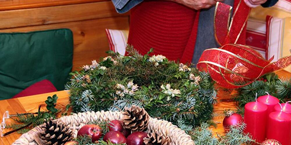Den Adventskranz selbst binden