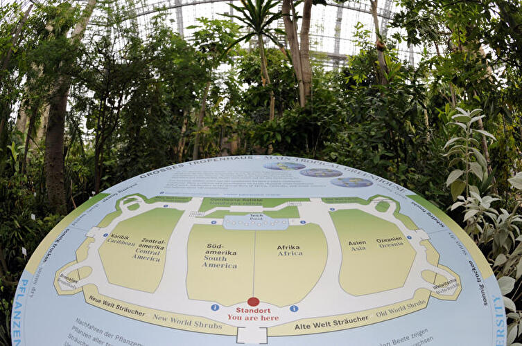 Großes Tropenhaus