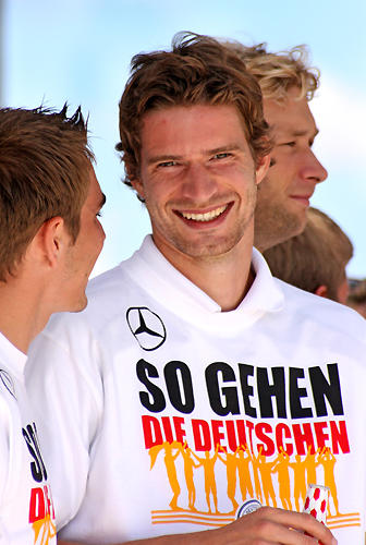 Nationalmannschaft auf der Fanmeile