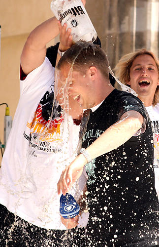 Nationalmannschaft auf der Fanmeile