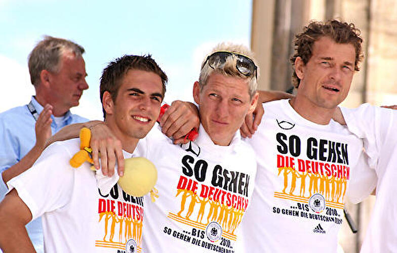 Nationalmannschaft auf der Fanmeile