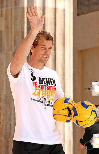 Nationalmannschaft auf der Fanmeile