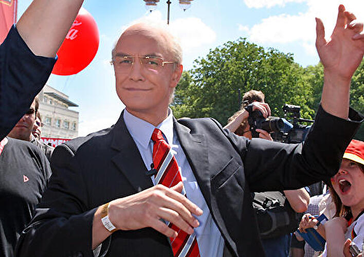 Nationalmannschaft auf der Fanmeile