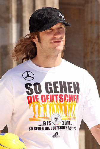 Nationalmannschaft auf der Fanmeile