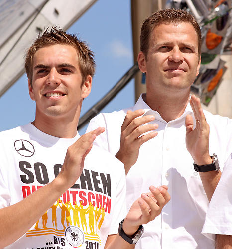 Nationalmannschaft auf der Fanmeile