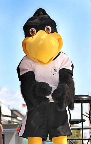 Nationalmannschaft auf der Fanmeile