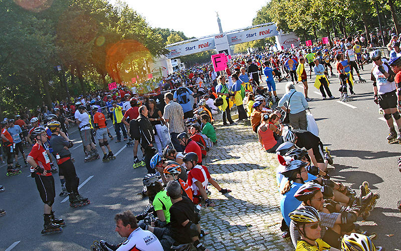 Berlin Marathon 2009: Skater