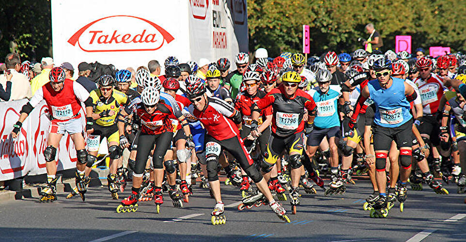Berlin Marathon 2009: Skater