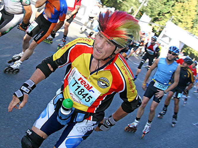 Berlin Marathon 2009: Skater