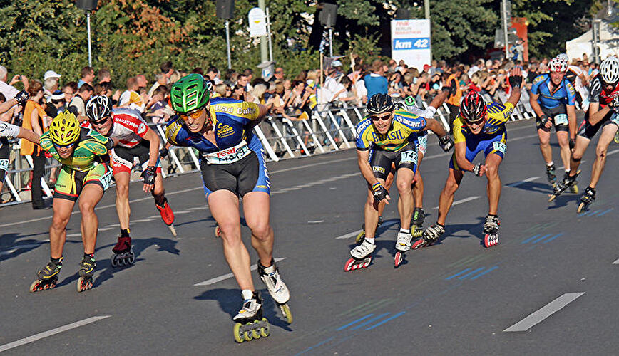 Berlin Marathon 2009: Skater
