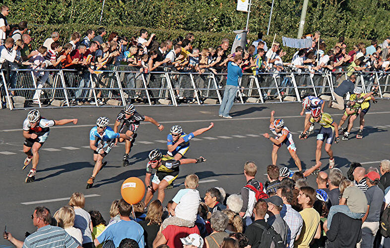 Berlin Marathon 2009: Skater