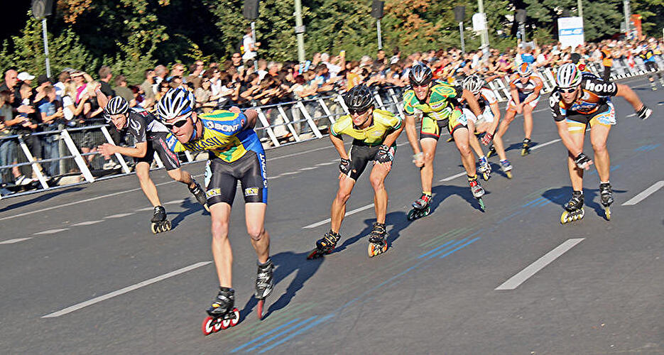 Berlin Marathon 2009: Skater