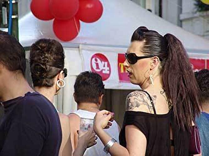 Impressionen vom Lesbisch-schwulen Stadtfest 2005