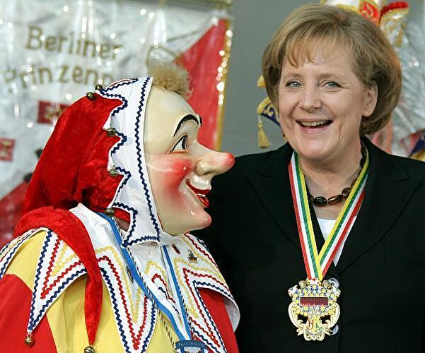 Karnevalisten in Berlin