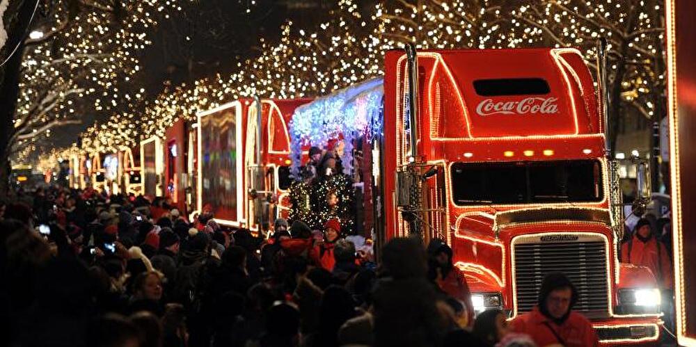 Coca-Cola Weihnachtstrucks in Berlin