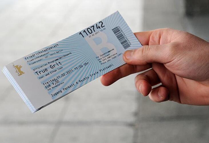 Ticket für Eröffnungsfilm