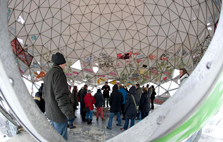 Teufelsberg Berlin: Besichtigung der Abhörstation